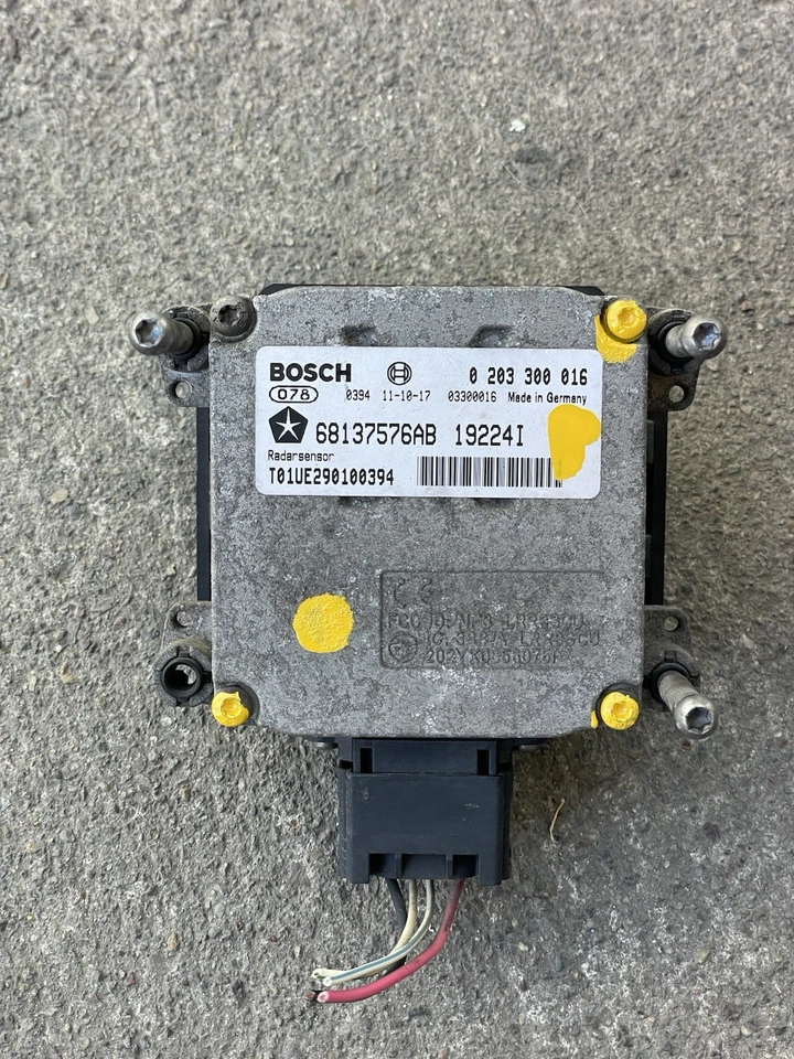 2011-2013 Dodge Durango Jeep Grand Cherokee Adaptive Radar Cruise Control Sensor - Image 4 of 4