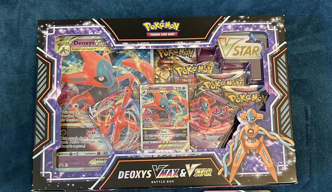 Deoxys Vmax & Vstar Battle Box Collection Pokemon (SEALED)