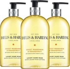Refreshing Sweet Mandarin and Grapefruit Hand Wash,  3 Pack (500ml Bottles) 5.71 per litre