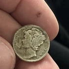 1939 Silver Mercury Dime