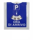 CAR PARKING TIME DISC STOP ARRIVAL