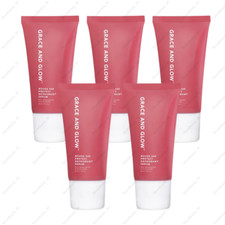 5 x Grace  Glow Rouge 540 Deodorant Serum Roll-On Brightening  Nourishing