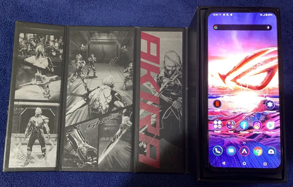 Asus Rog Phone 5,Android/Gaming e non solo,batteria 6000 mAh,6.78".Pari al Nuovo - Immagine 2 di 4