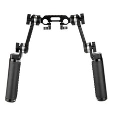 NICEYRIG Standard ARRI Rosette Handle Leather Short Arm for Shoulder Mount Rig