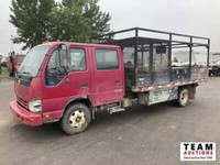 Isuzu S/A Crew Cab Flatdeck Truck NPC7WS