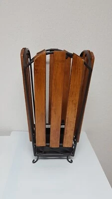 Porte Parapluie metal forgé rustique - Photo 1/4