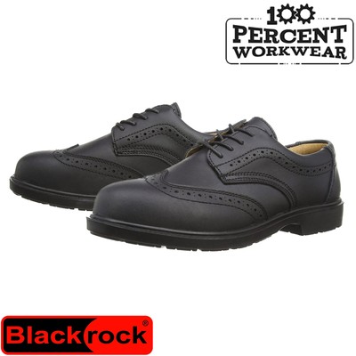 brogue steel toe cap shoes