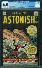 Tales to Astonish 36 - CGC Fine Fn 6.0 - 2nd Ant-Man in costume! 1962 P8 411 cm