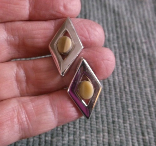 Boutons De Manchette Vintage SWANK 5117 En Finition Argentée – Élégance Rétro