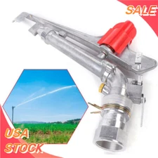 1.5 Inch Irrigation Sprinkler Head Impact Gun 360° Watering Spray Large Area