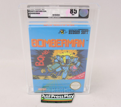 Bomberman Nintendo NES 1st Print 1989 Hudson New Factory Sealed