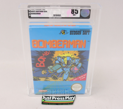 ニンテンドー　Bomberman30 1996 Hudson Bomberman Nintendo NES 1st Print 1989 Hudson New Factory Sealed