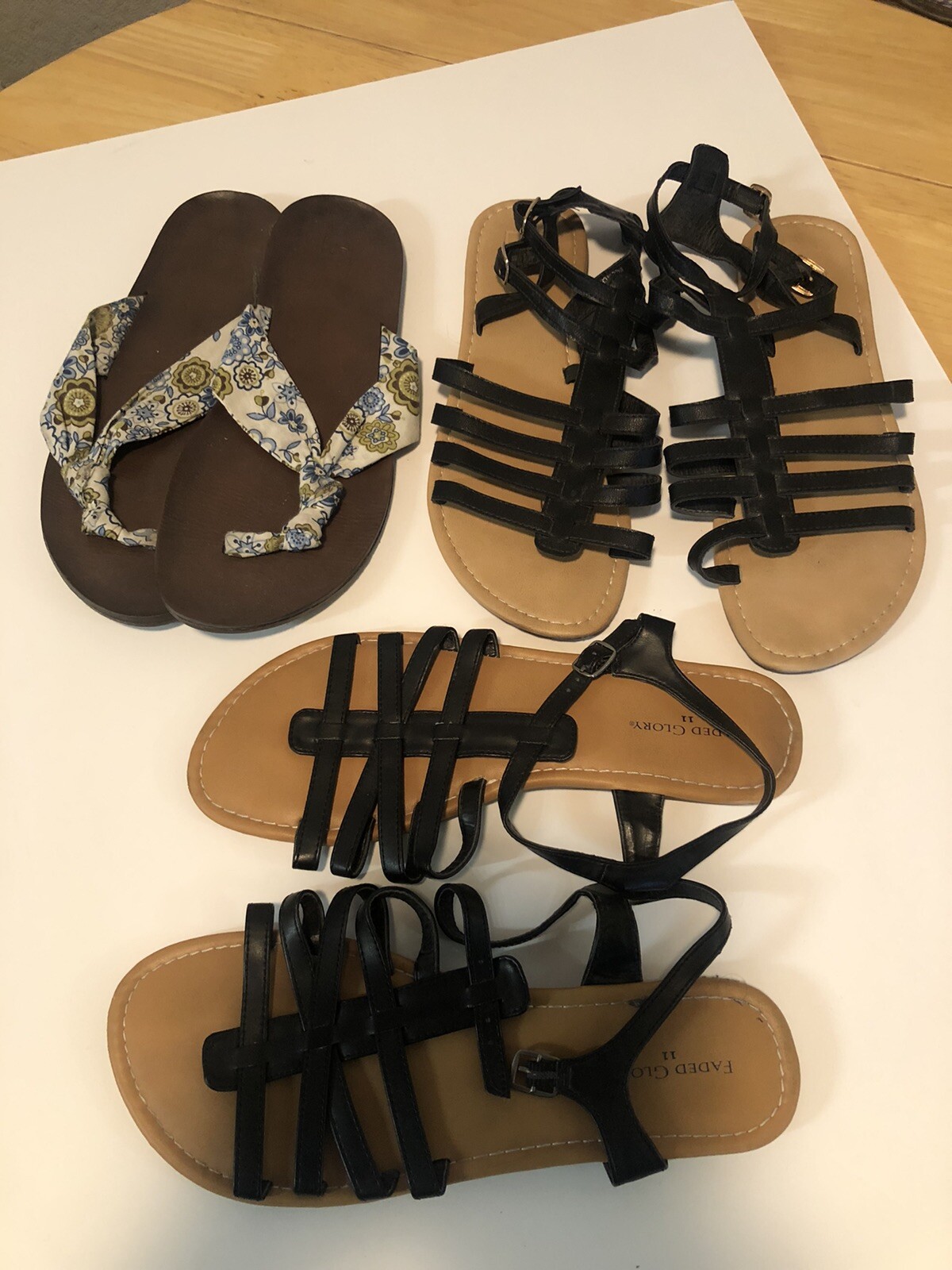 Lotto sandali donna cinturino sbiadito gloria suola diva gufo taglia 11