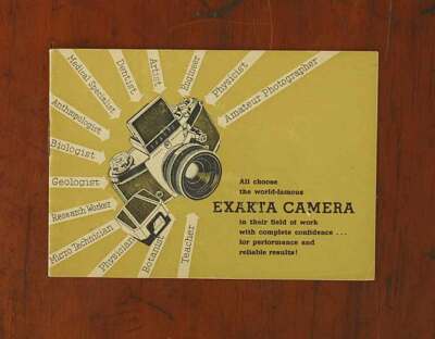 IHAGEE EXAKTA SALES BROCHURE/56245