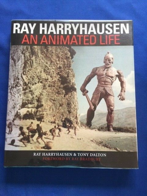 RAY HARRYHAUSEN: AN ANIMATED LIFE - 1ST SIGNED BY RAY HARRYHAUSEN 