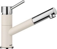 Blanco KANO-S KüChenarmatur Hochdruck Softweiß/Chrom 526953