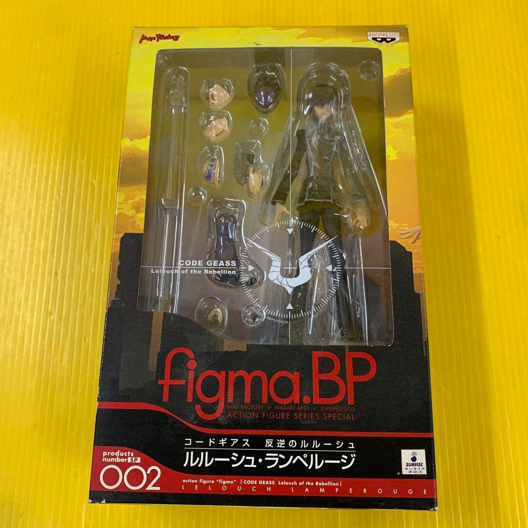 Code Geass Lelouch Lamperouge Figma BP Action Figure Max Factory