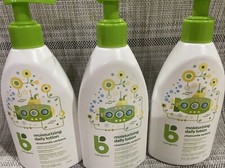 3Ct Babyganics Chamomile Verbena Moisturizing Daily Lotion With Shea Butter 9 oz