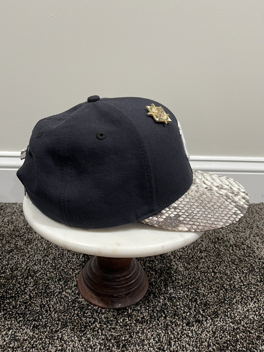 Just Don MLB NYY New York Yankes 2021 Snakeskin Navy Hat | eBay