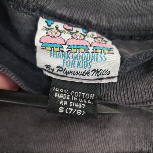 Vintage Street Colors Kid's T-Shirt Small 7/8 Plymouth Mills USA Made Streetwear - Picture 3 of 7