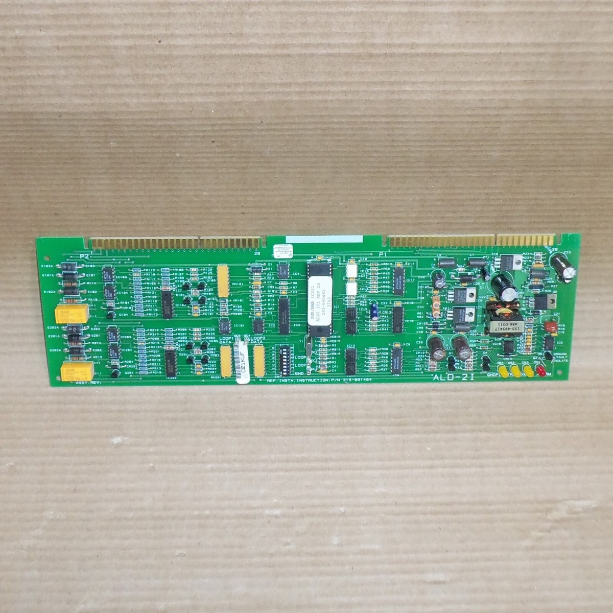SIEMENS ALD-2I MXL CERBERUS PYROTRONICS CIRCUIT BOARD 315-091464