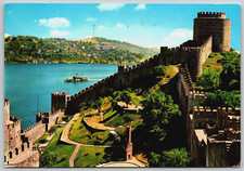 Continental Size Postcard -  Rumeli Fortress - Istanbul Turkey