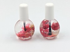 Blossom Scented Cuticle Oil - Infused with real Flowers - 0.5oz Lot of 2 