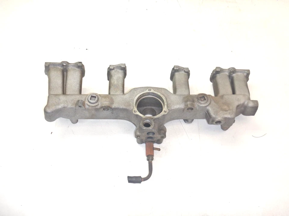 Jeep Wrangler YJ 87-90 4.2 OEM Bare Aluminum Intake Manifold 258 6cyl 2bbl - Image 2 of 3