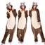thumbnail 23 - Kids Adult Costume Cosplay Kigurumi Halloween Pajamas Animal Xmas Gift Jumpsuit