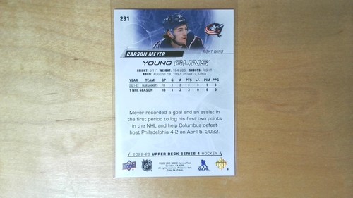 2022-23 Upper Deck Young Guns u-pick & Canvas - Picture 33 of 77
