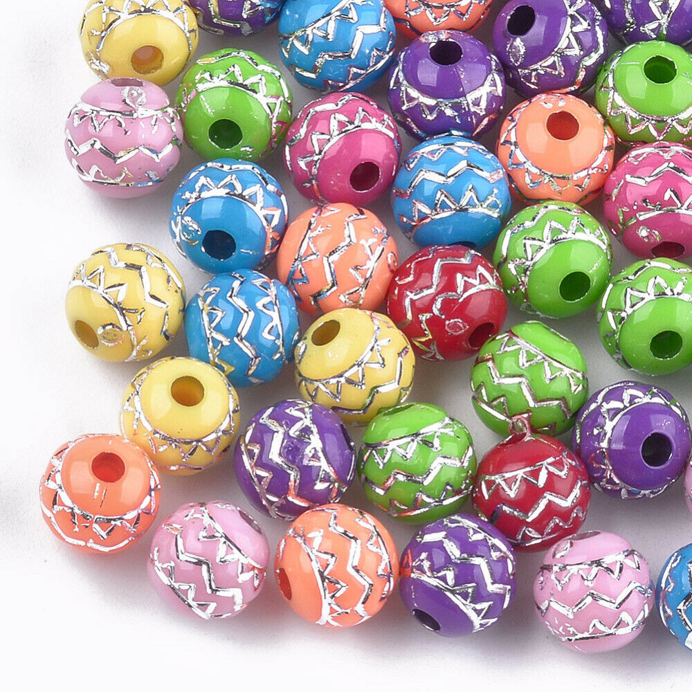 SOFPLATE Acrylperlen Set - 600 Stück In 6 Herbstfarben Für DIY Schmuck