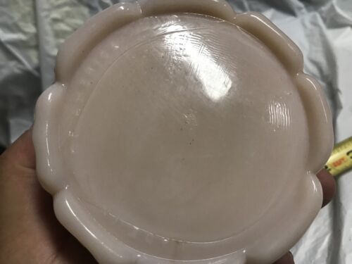 Vintage Akro Aggregate Dish Bowl Pinkish - Picture 3 of 8