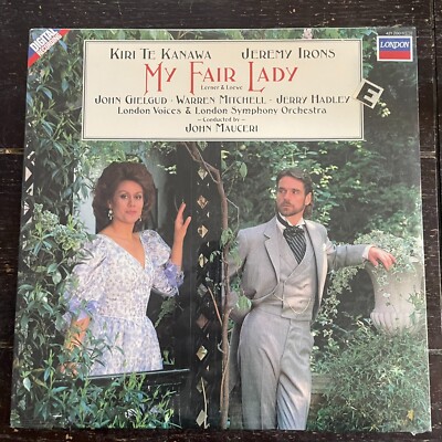 My Fair Lady - 1987 Studio Cast Kiri Te Kanawa & Jeremy Irons - Vinyl LP - New