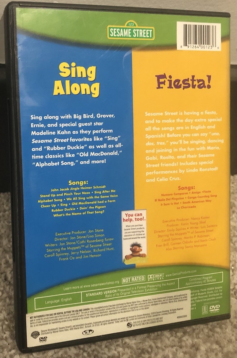 (未使用･未開封品)　Fiesta / Sing Along [DVD] [Import] sdt40b8 Fiesta / Sing Along (DVD)Sesame Street | eBay