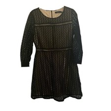 Black lace/eyelet dress