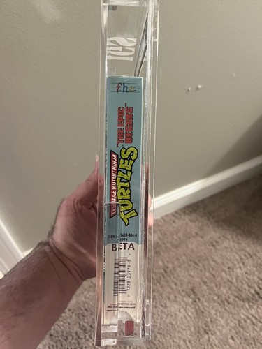 teenage mutant ninja turtles 1988 Betamax new sealed IGS The Epic Begins Mint - Picture 5 of 15