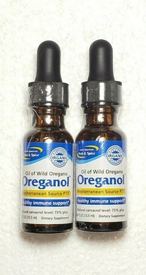 2 Bottle North American Herb Spice Oil Of Oregano Oreganol P 73 0 45 Oz 2 335824000012 Ebay