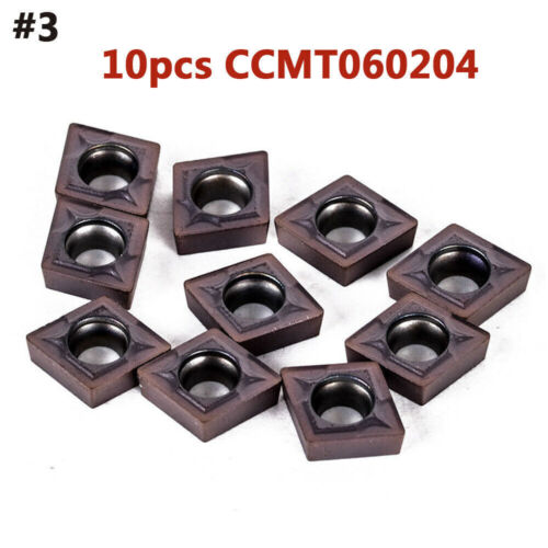 10Pcs Wendeschneidplatten für ALU Stahl oder Edelstahlbearbeitung DCMT/CCMT/RPMT - Bild 9 von 126