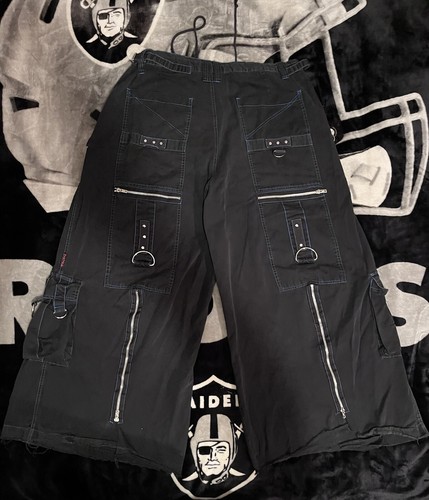 Pantalones de bondage vintage Tripp nyc increíblemente holgados Rave cargo desgastados - Imagen 8 de 16