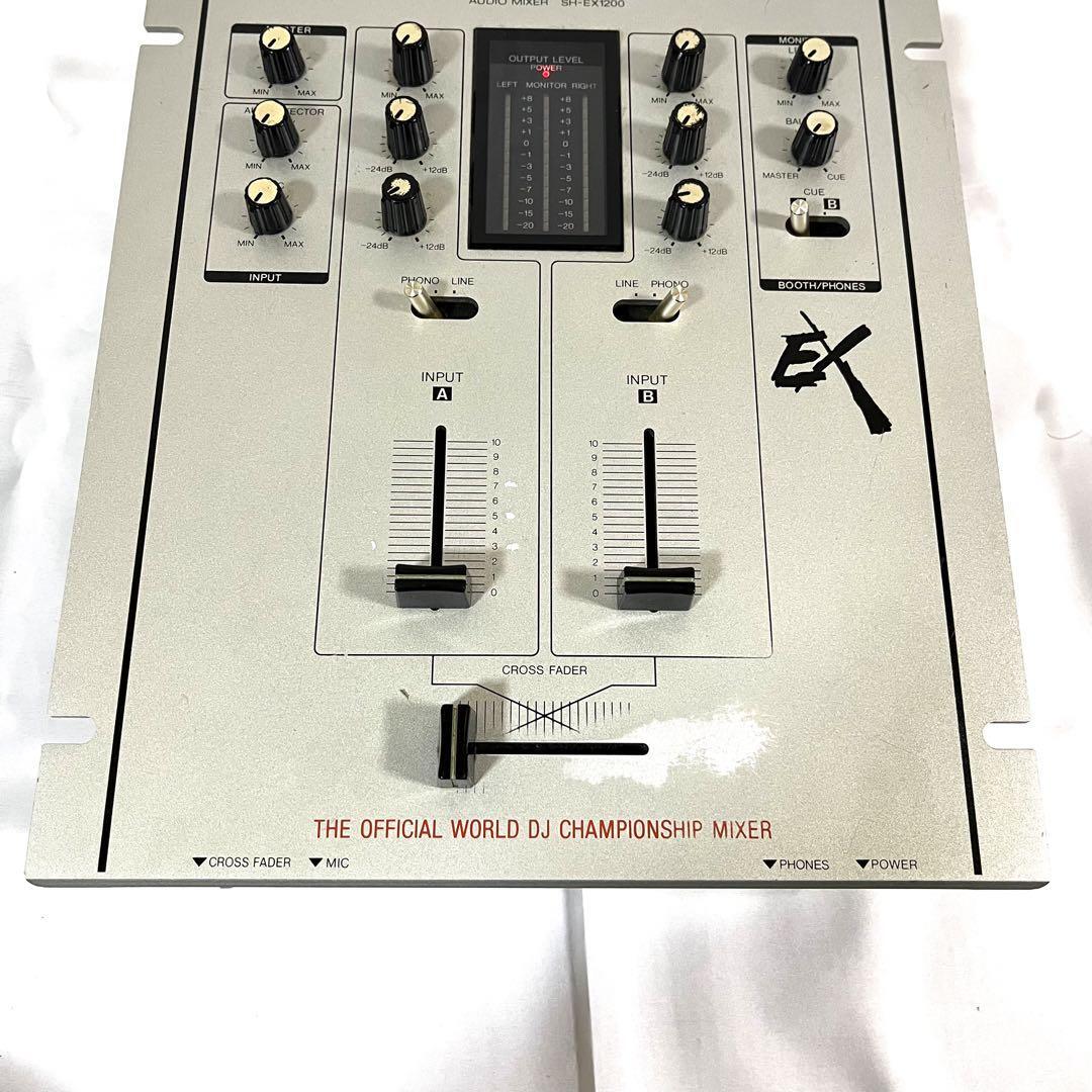 TECHNICS SH-EX1200 メンテ済み　テクニクス Technics SH-EX1200 Black Audio Mixer DMC The Official World