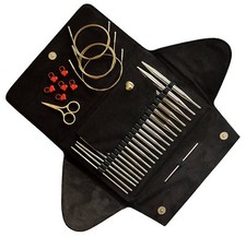 addi Click BASIC GOLD EDITION - Interchangeable Needle Set - Knitting Needles