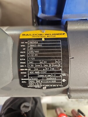 baldor motor KM3454