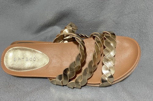 Bamboo Gold Sandals - Picture 3 of 5
