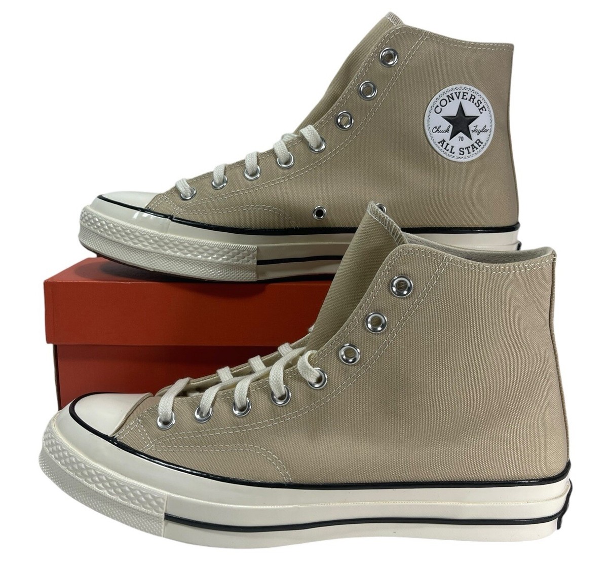 Converse Chuck Taylor 70 Hi OAT MILK Beige Sneaker A03446C Men's