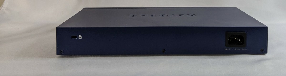 ポート24 Netgear ProSafeJGS524 v2 Gigabit Switch with No Brackets - Tested