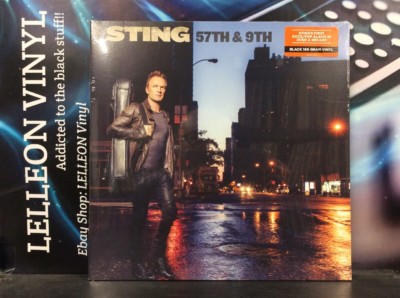 Sting 57th & 9th LP Album New Sealed 180gsm Vinyl 00602557117745 Pop Rock 2000's