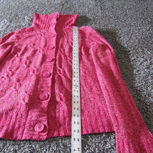 Cárdigan vintage LL Bean para mujer L grueso tejido acrílico formal causal preppy - Imagen 5 de 8