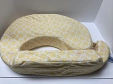 My Brest Friend Deluxe Nursing Pillow Yellow Girl Boy EUC