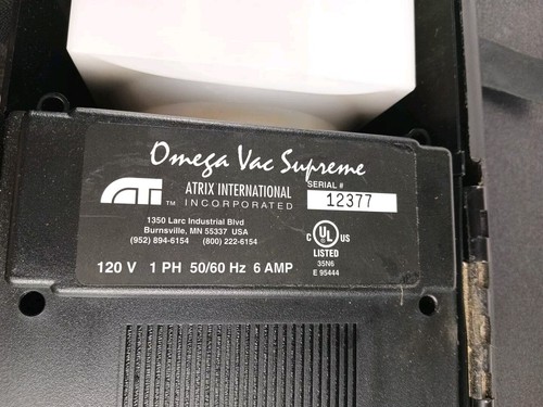 Omega Vac Supreme Hepa Filter Asbest Staub Vac getestet/funktioniert kein Schlauch