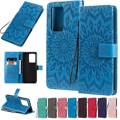 Case For Samsung S24/S23FE/Note 20/S21/S22+ Stand Leather Flip Wallet Card Cover